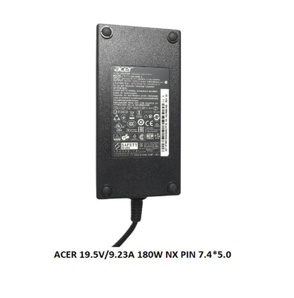ACER LAPTOP CHARGER 180W 19.5V 9.23AGENUINE Original Adapter ( 7.4 MM ) ( 1 Yr Warranty )