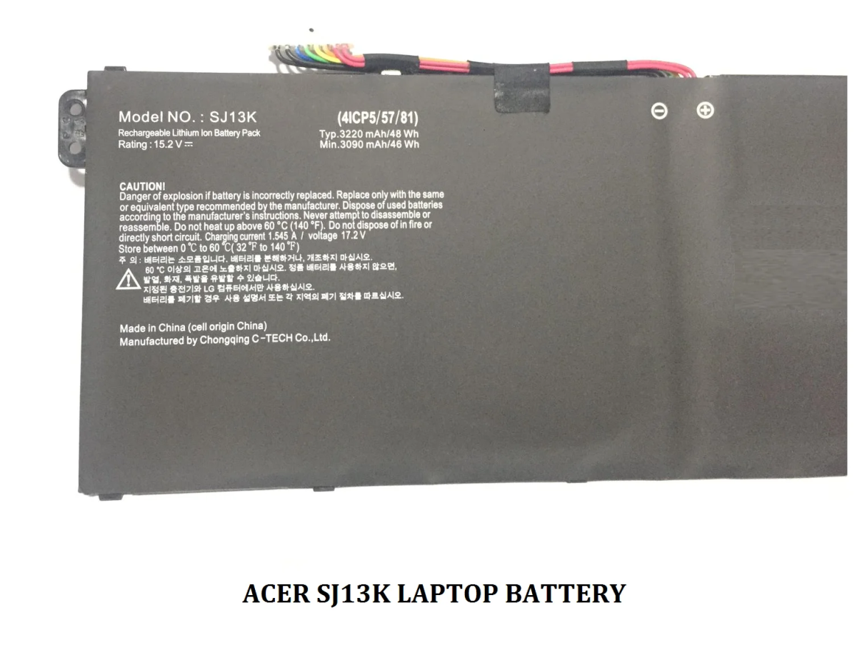 ACER SJ13K - SJ13K Original Laptop Notebook Battery (1 Yr Warranty)