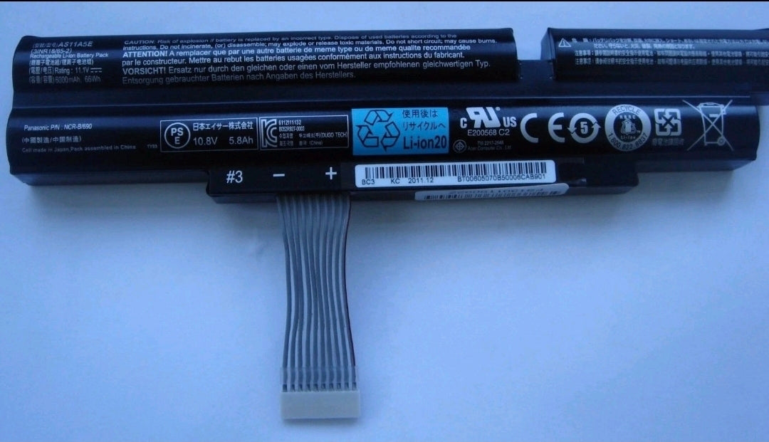 ACER AS11A5E - AS11A5E Original Laptop Notebook Battery (1 Yr Warranty)