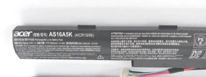 ACER AS16A5K - AS16A5K Original Laptop Notebook Battery (1 Yr Warranty)