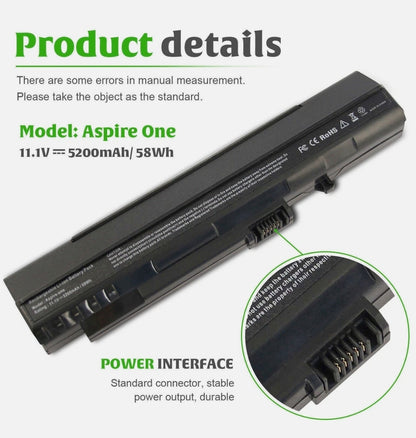 ACER UM08B73 - UM08B73 Original Laptop Notebook Battery (1 Yr Warranty)