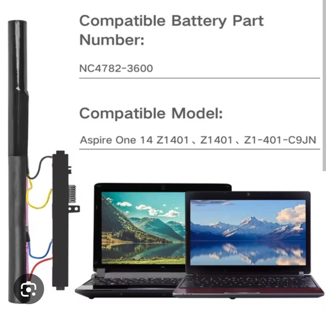 ACER Z1401 - Z1401 Original Laptop Notebook Battery (1 Yr Warranty)